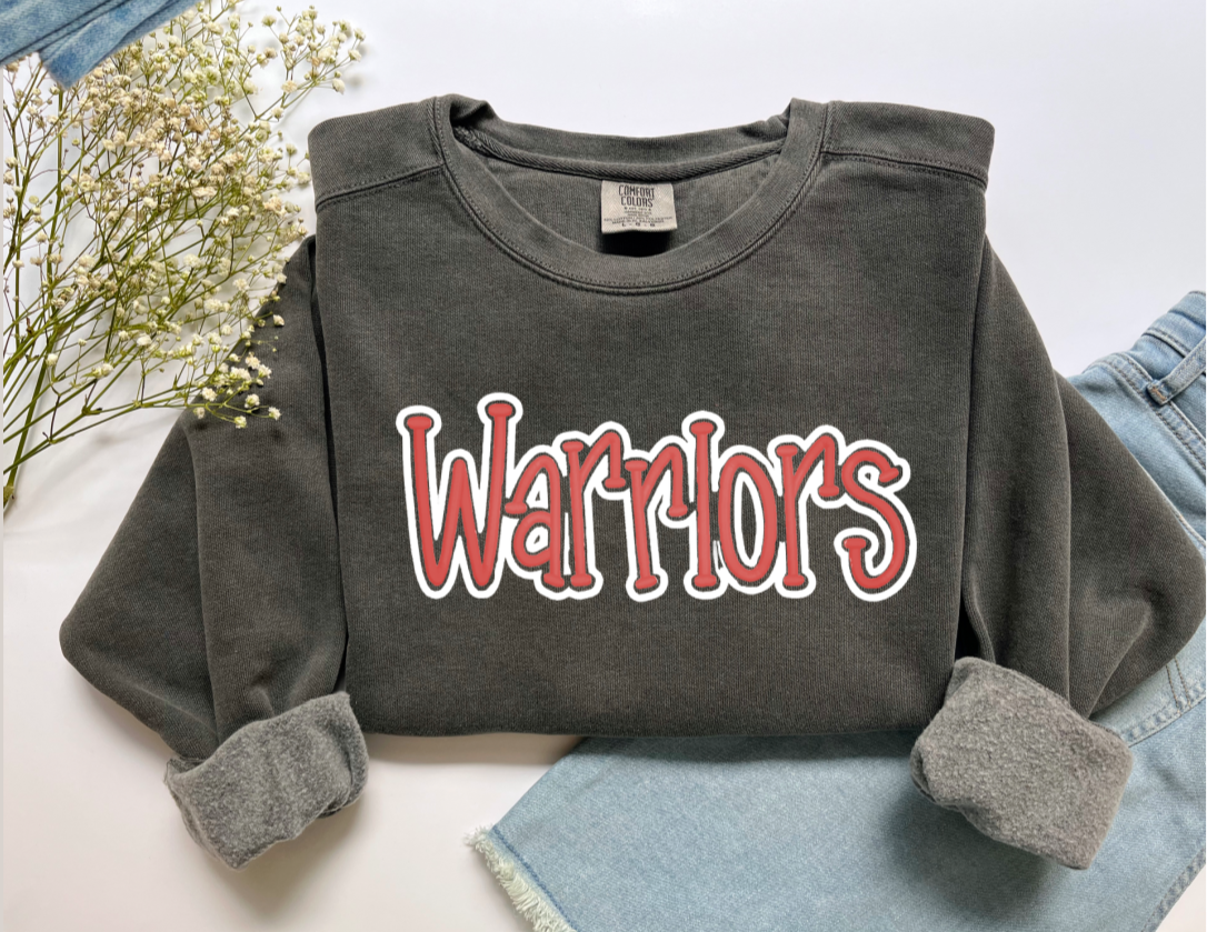 3D Embroidery - Warriors
