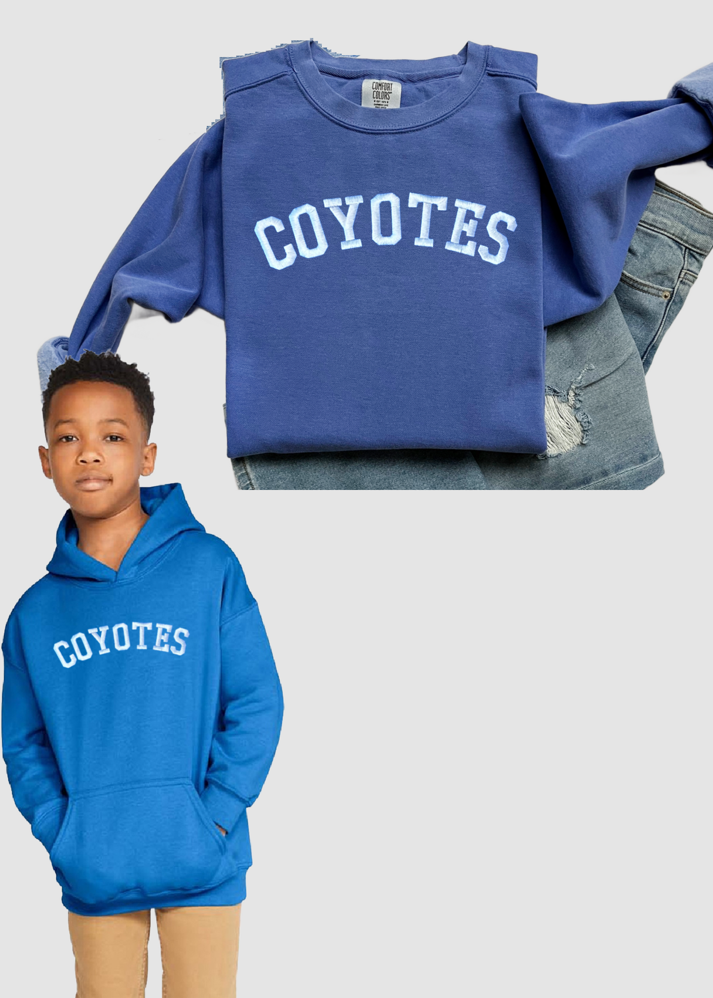 Embroidered Classic Coyotes Sweatshirt