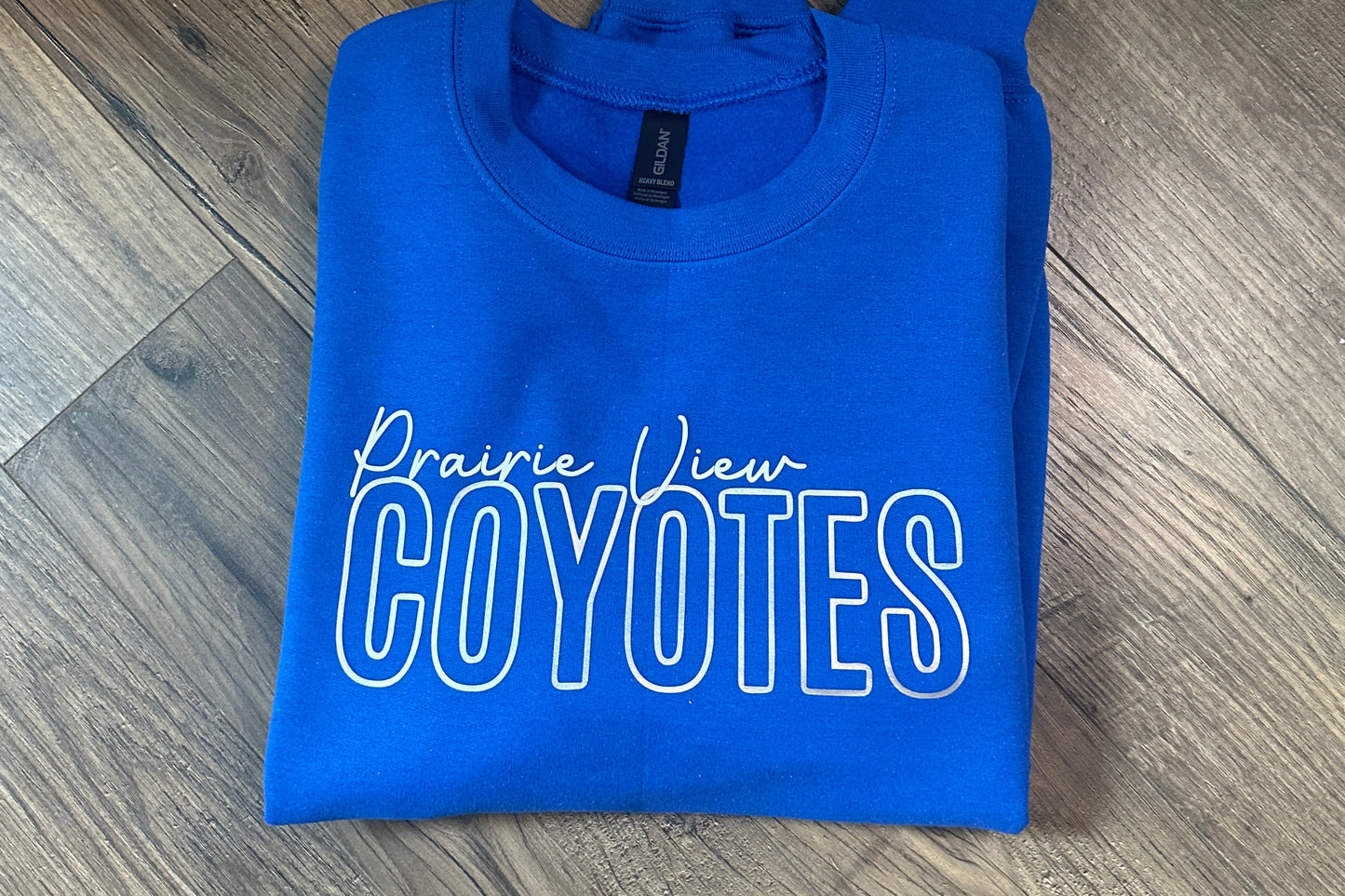 Prairie View Coyotes Outline Sweatshirt