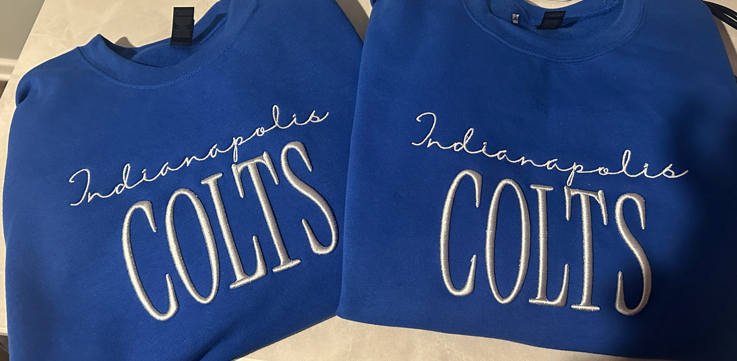 Classic Tall Serif 3D Embroidery