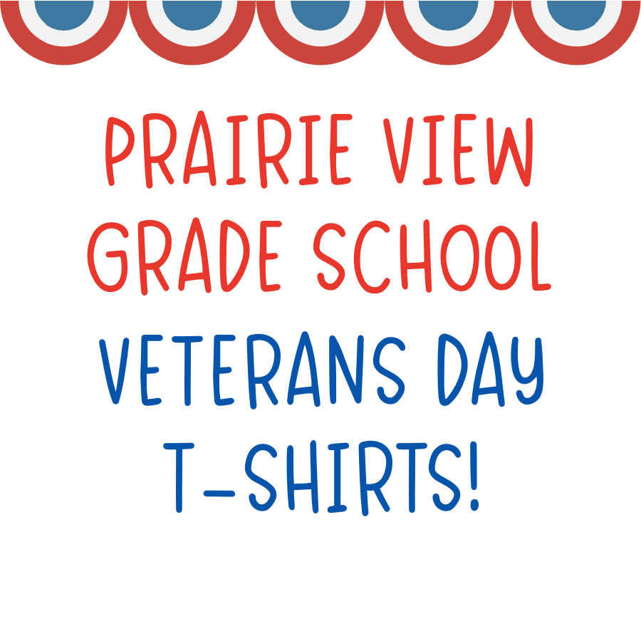 **SOLD OUT** Prairie View Veterans Day T-shirts