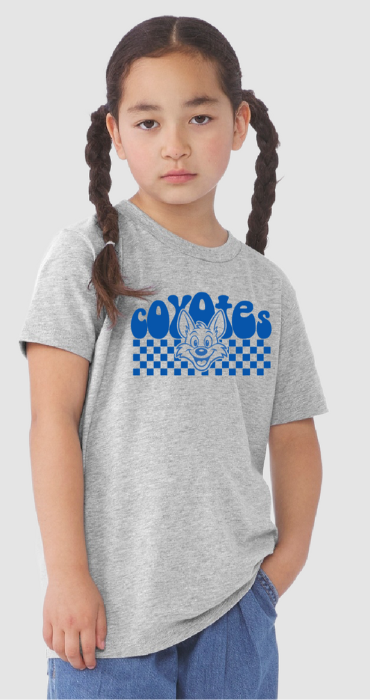 Checkered Coyotes Tee