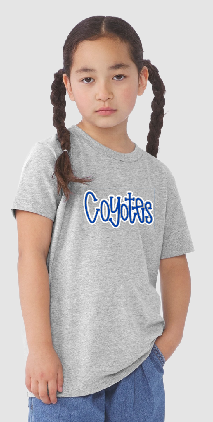 3D Embroidery- Coyotes Tee