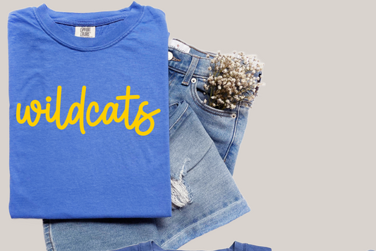 PUFF Vinyl Wildcats Tee Shirt