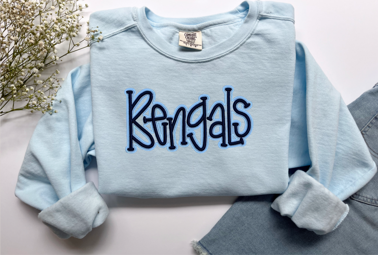 3D Embroidery - Bengals
