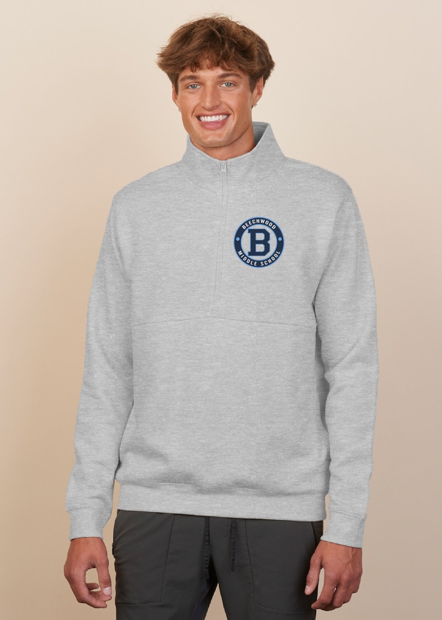 ADULT- Beechwood Embroidered  Left Chest Logo