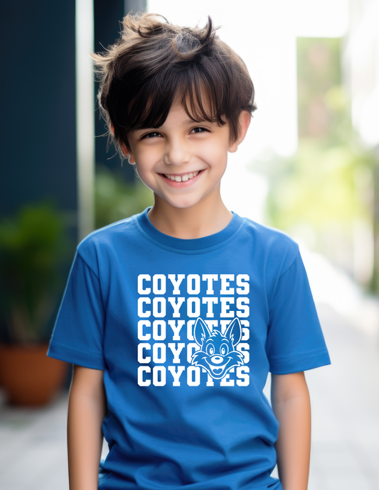 Coyotes On Repeat Tee