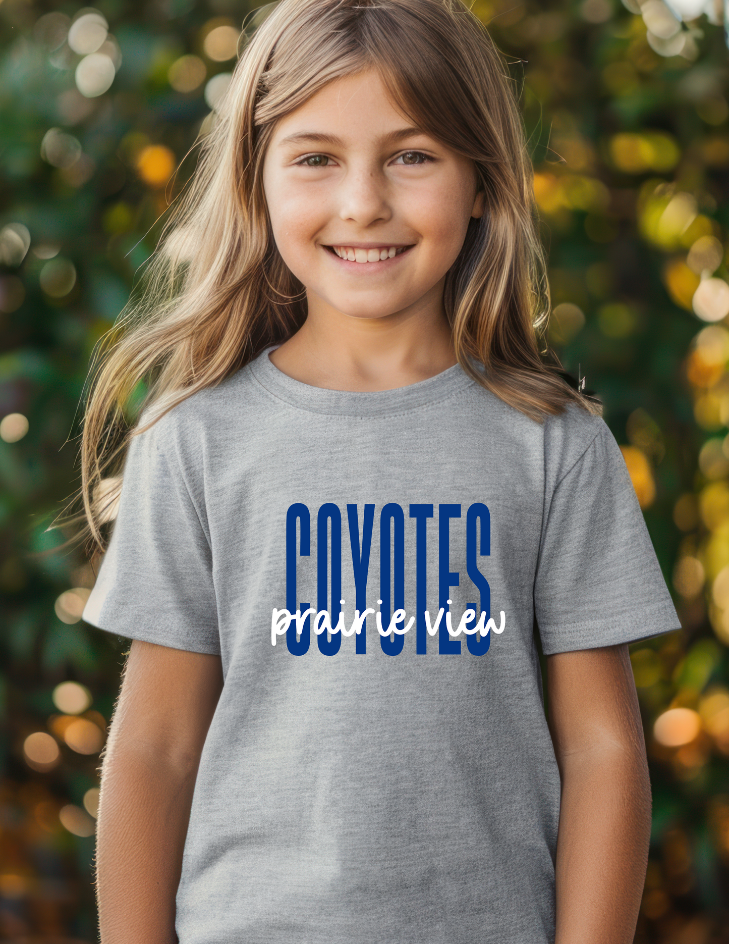 Tall Prairie View Coyotes Tee