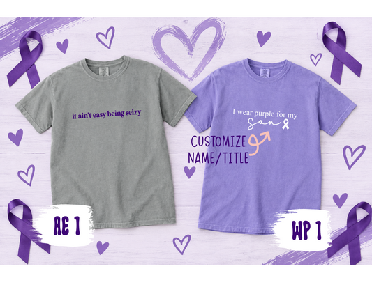 Epilepsy Awareness Apparel