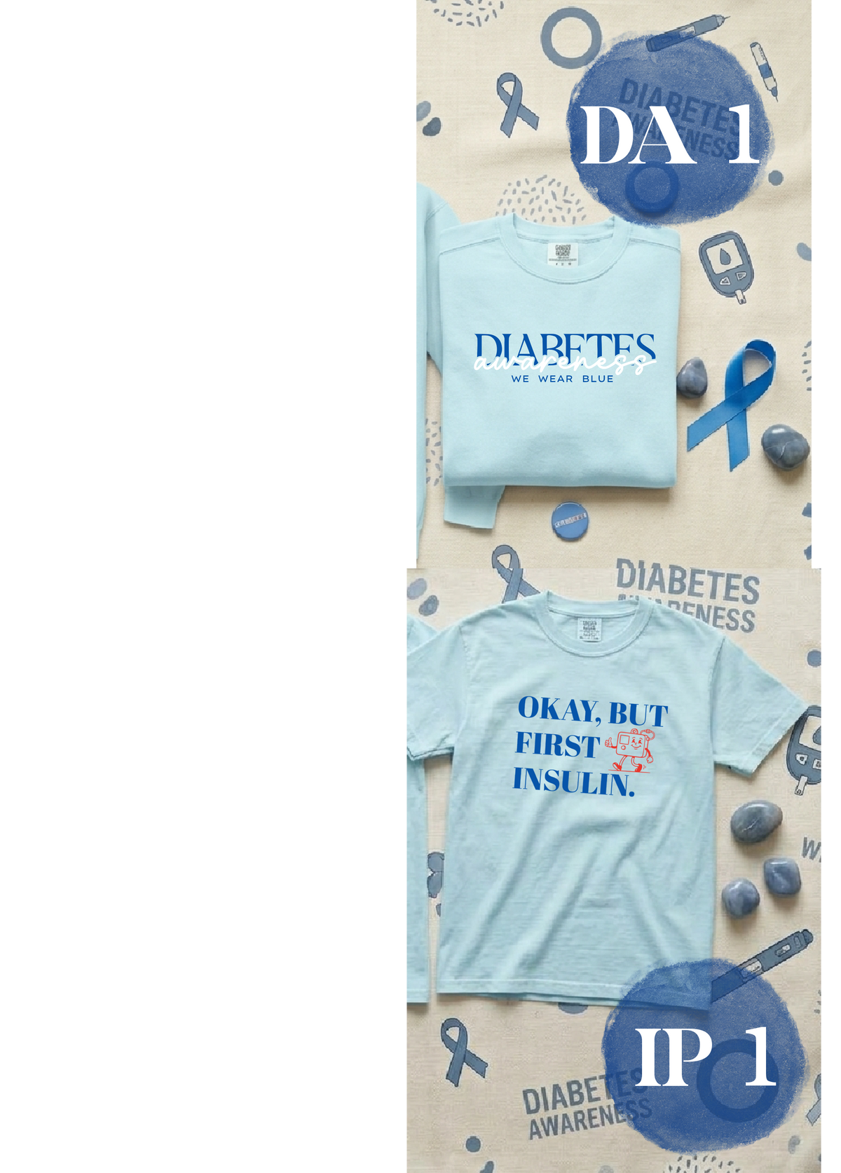 *SOLD OUT* Diabetes Awareness Apparel