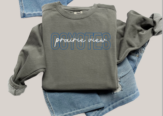ADULT- Prairie View Coyotes Crewneck Sweatshirt