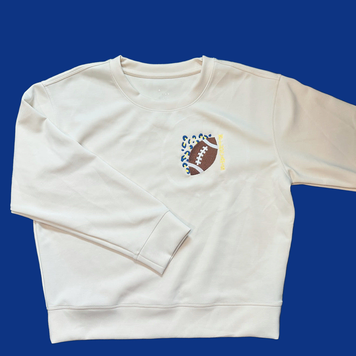 PICK YOUR TEAM! Custom Embroidered football apparel