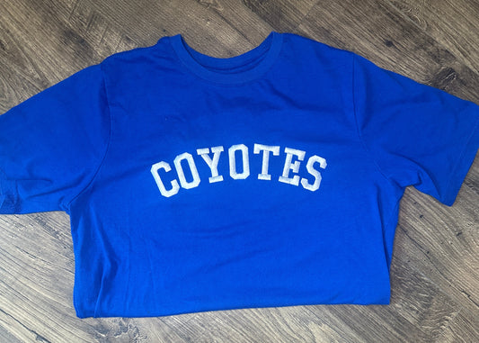 Embroidered Classic Coyotes Tee