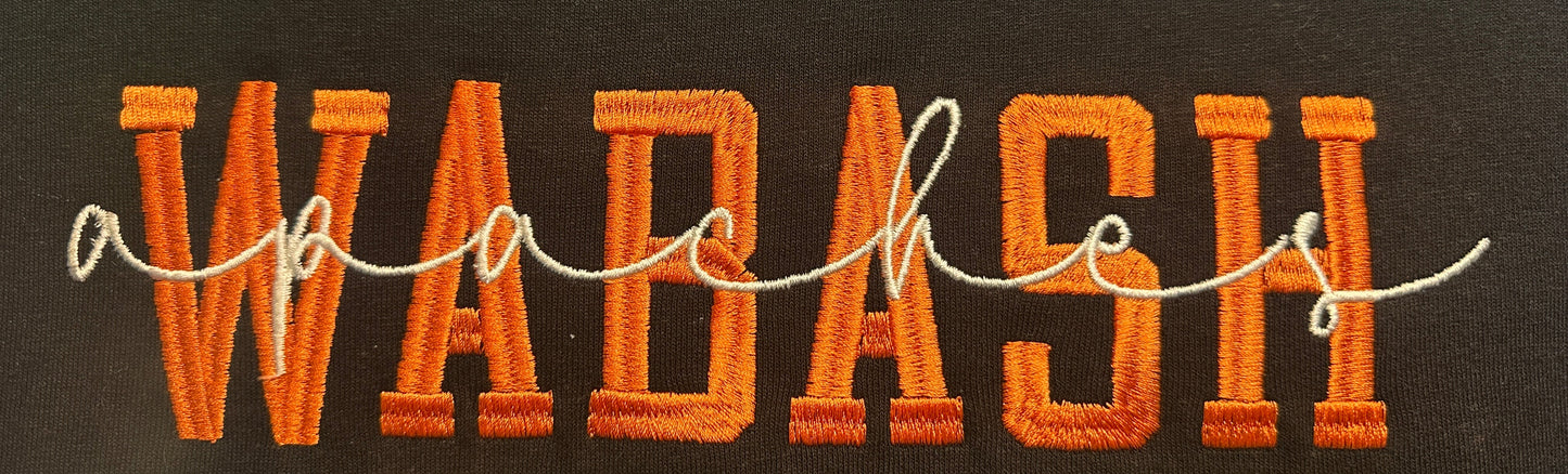 Custom Double Embroidered Tee or Sweatshirt