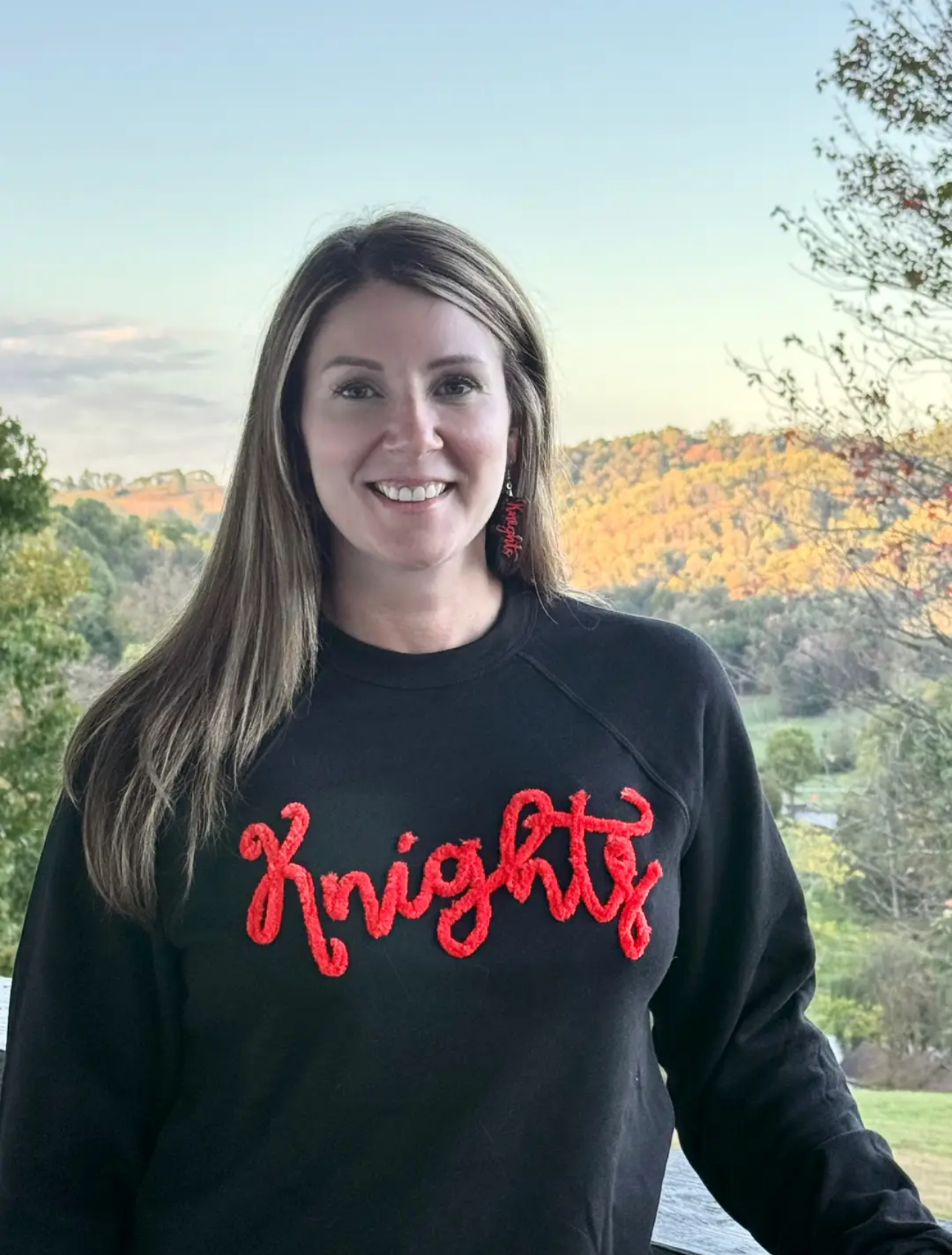 Yarn Embroidered Sweatshirts