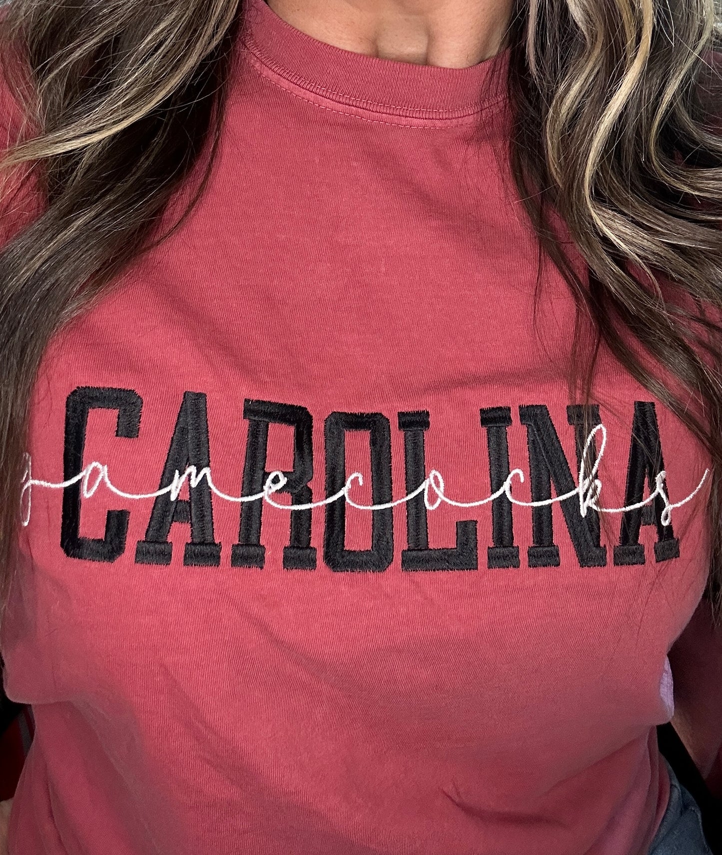 Custom Double Embroidered Spirit Wear