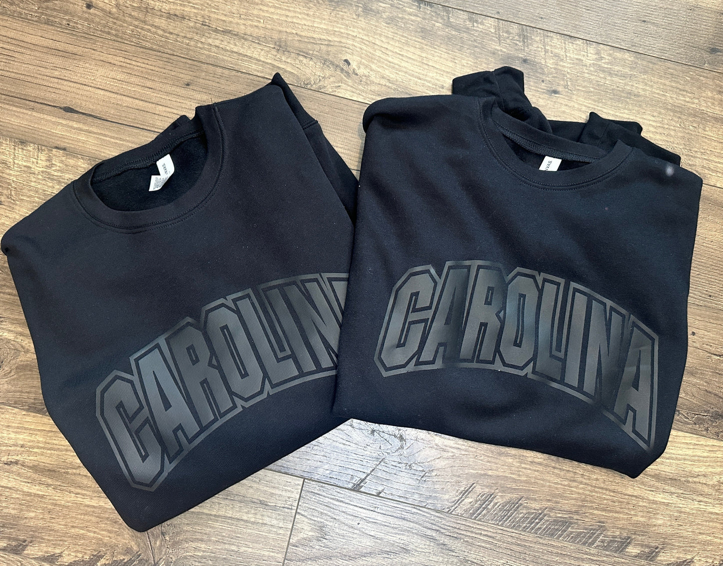 Double Solid PUFF Sweatshirts or Teeshirts