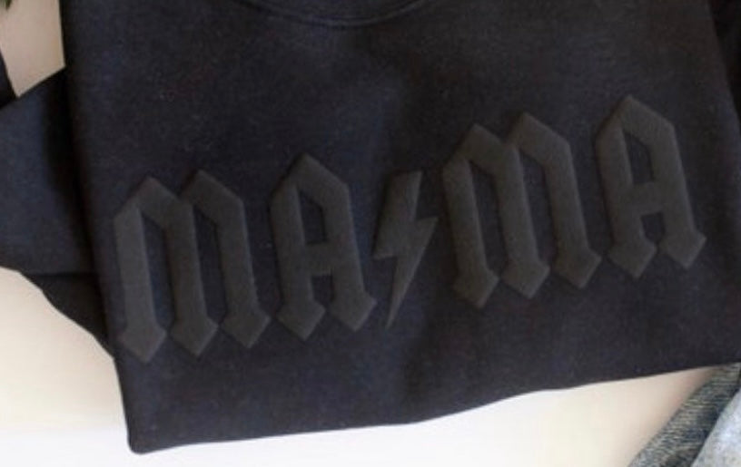 Double Solid PUFF Sweatshirts or Teeshirts