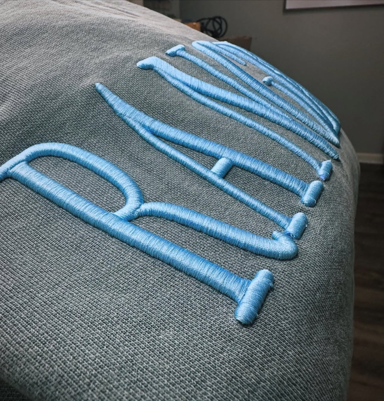 Classic Tall Serif 3D Embroidery